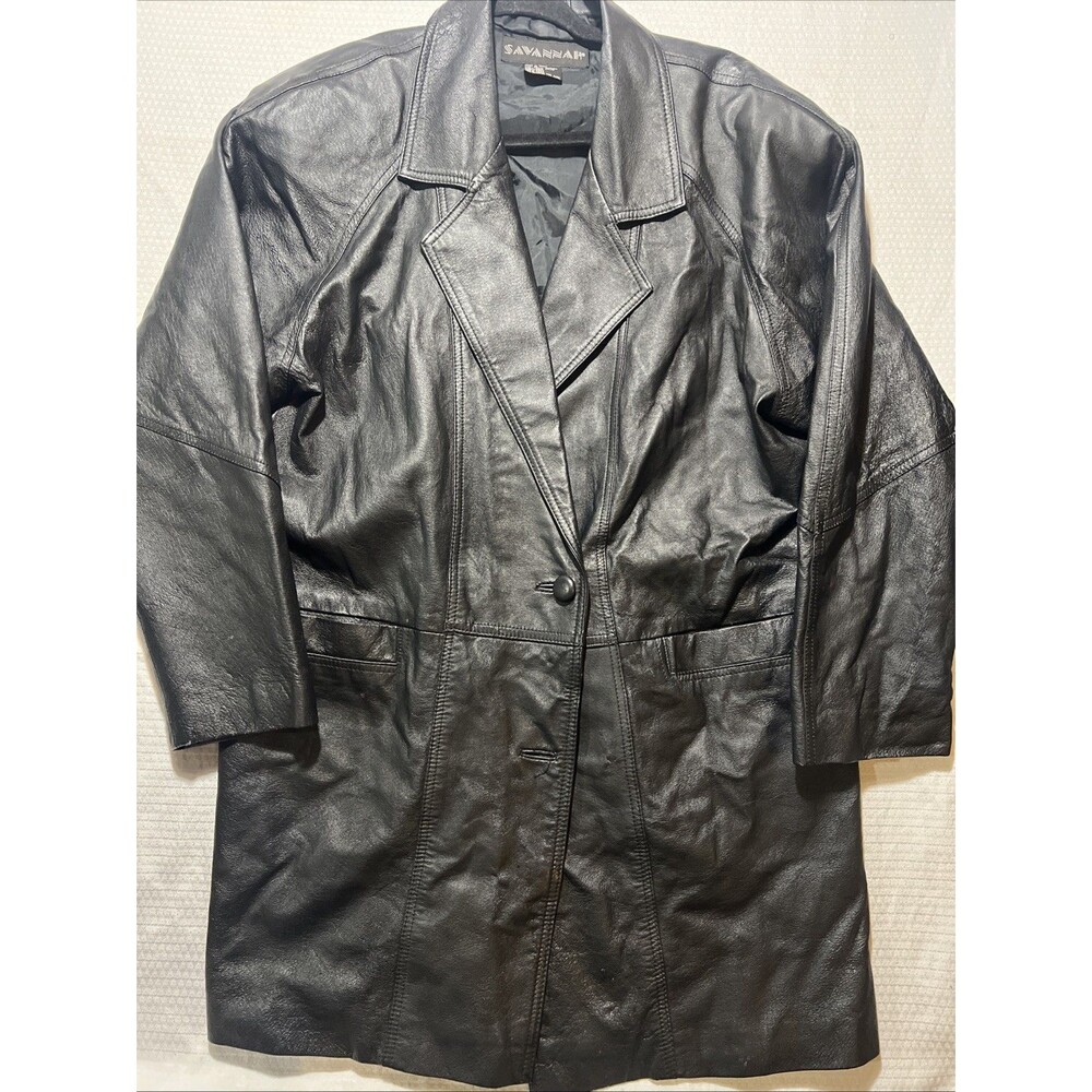 Savannah Woman’s Leather Jacket Size Medium